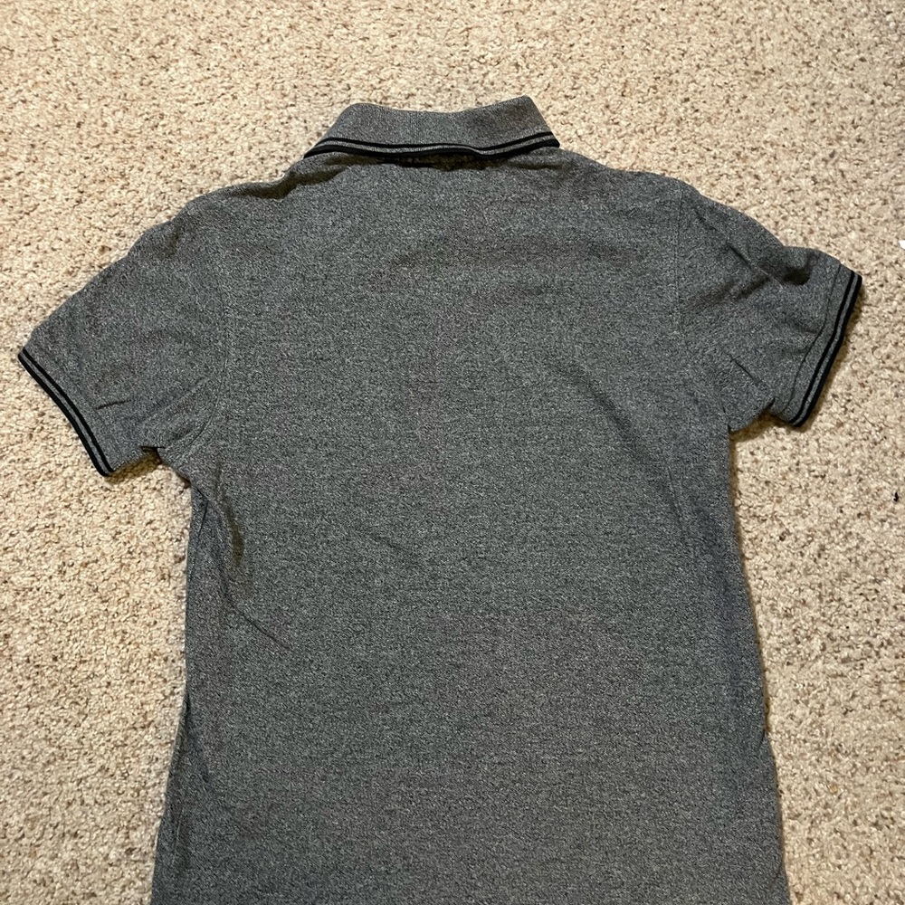 Fred Perry Charcoal Polo Shirt for Men - Picture 2 of 4